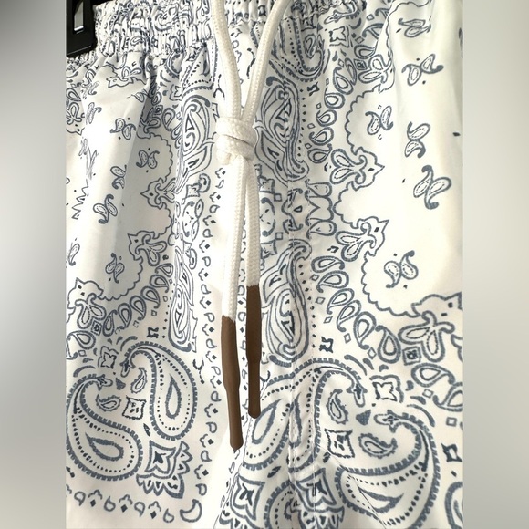 Eleventy Platinum Milano Italian Paisley Pattern Swim Shorts Small - Picture 7 of 8